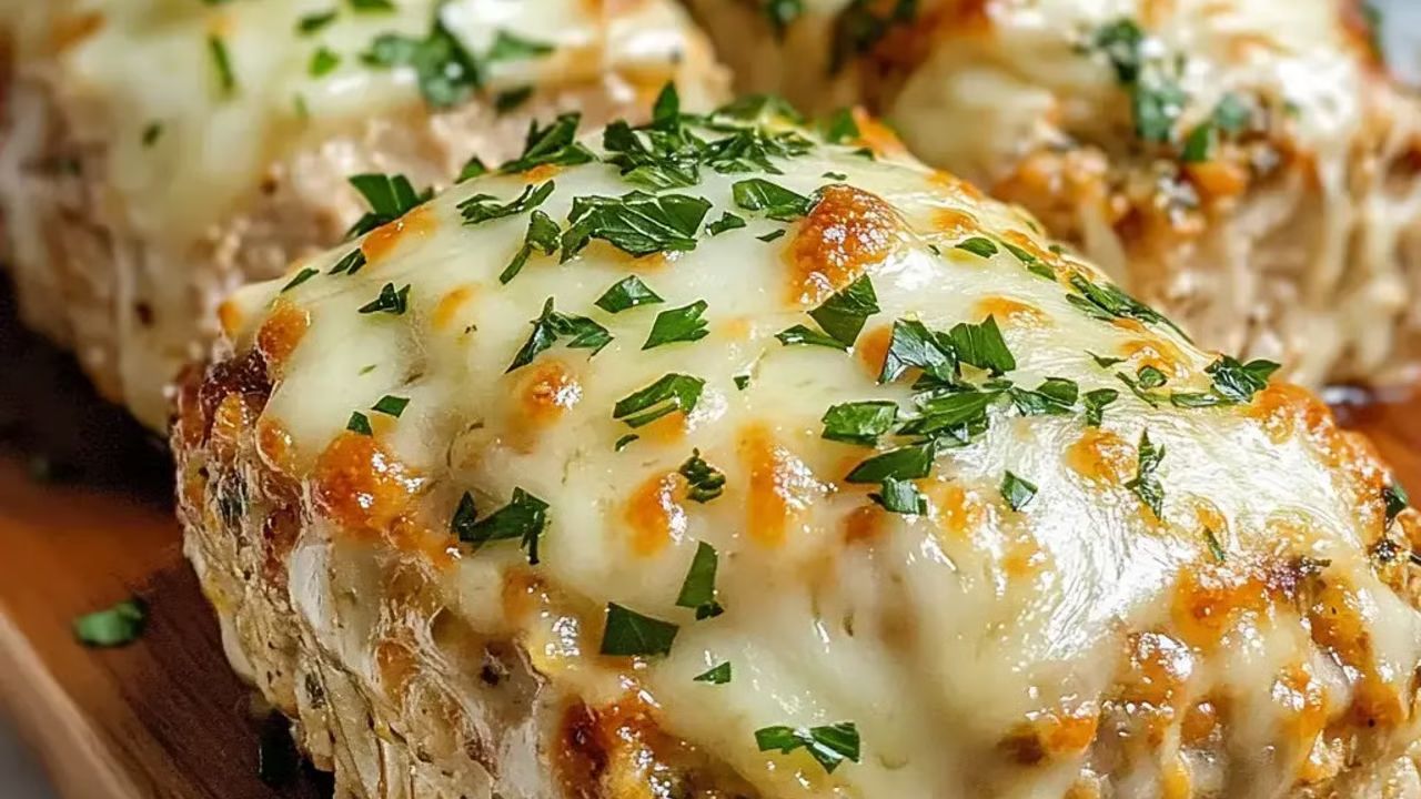 Garlic Parmesan Chicken Meatloaf: New Favorite Dinner